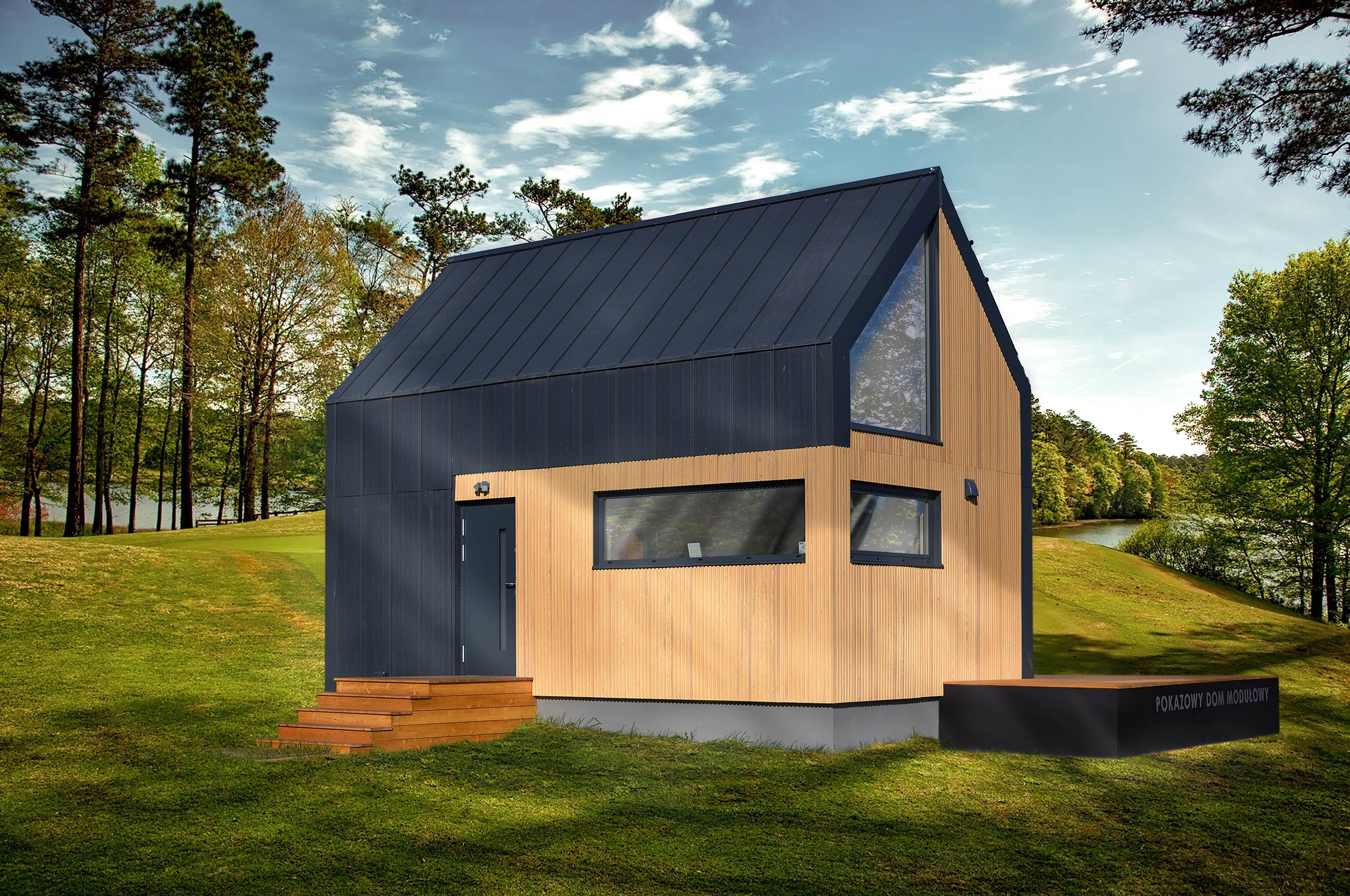 Pokazowy dom modułowy - domy modułowe Lublin
