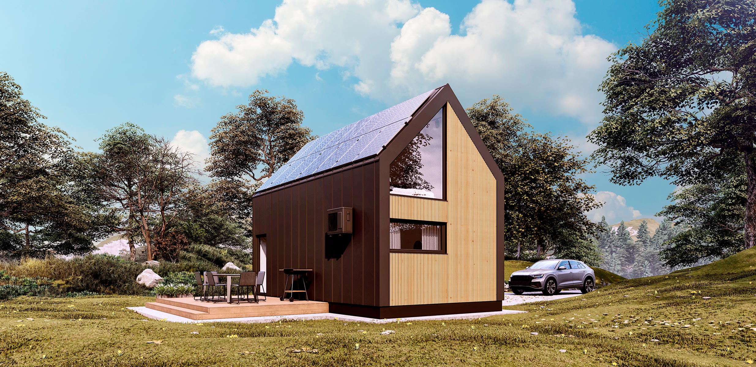 Dom modułowy m01 - domy modułowe Lublin