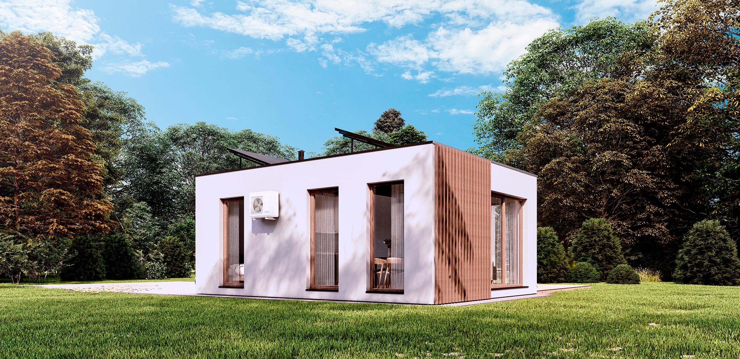 Dom modułowy m02 - domy modułowe Lublin