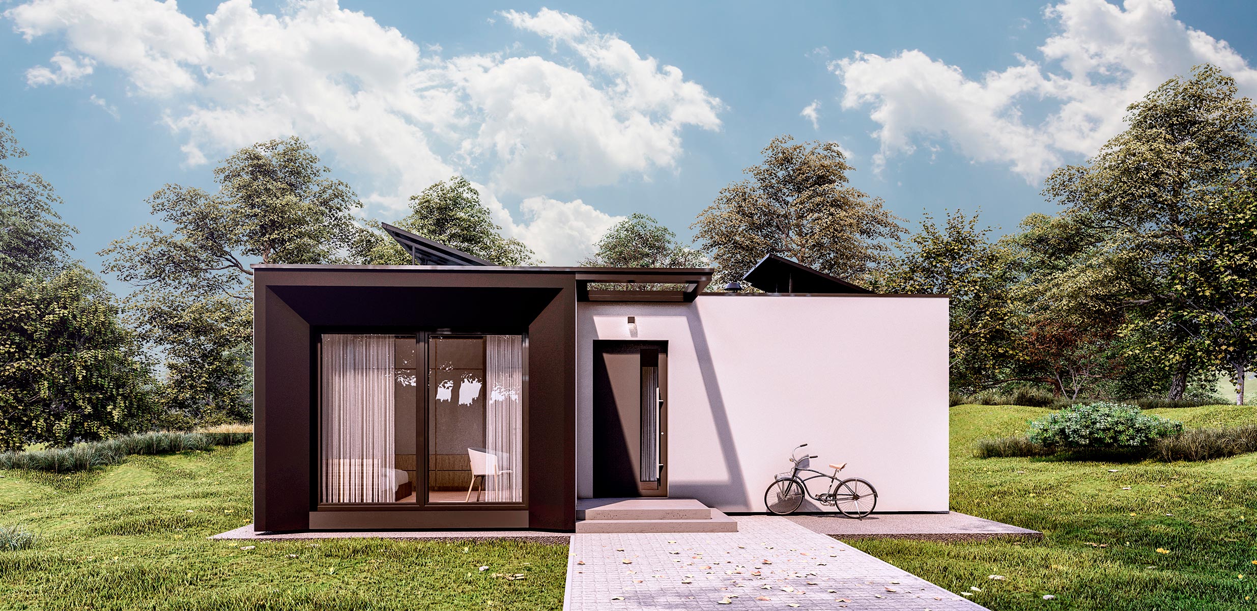 Dom modułowy m04 - domy modułowe Lublin