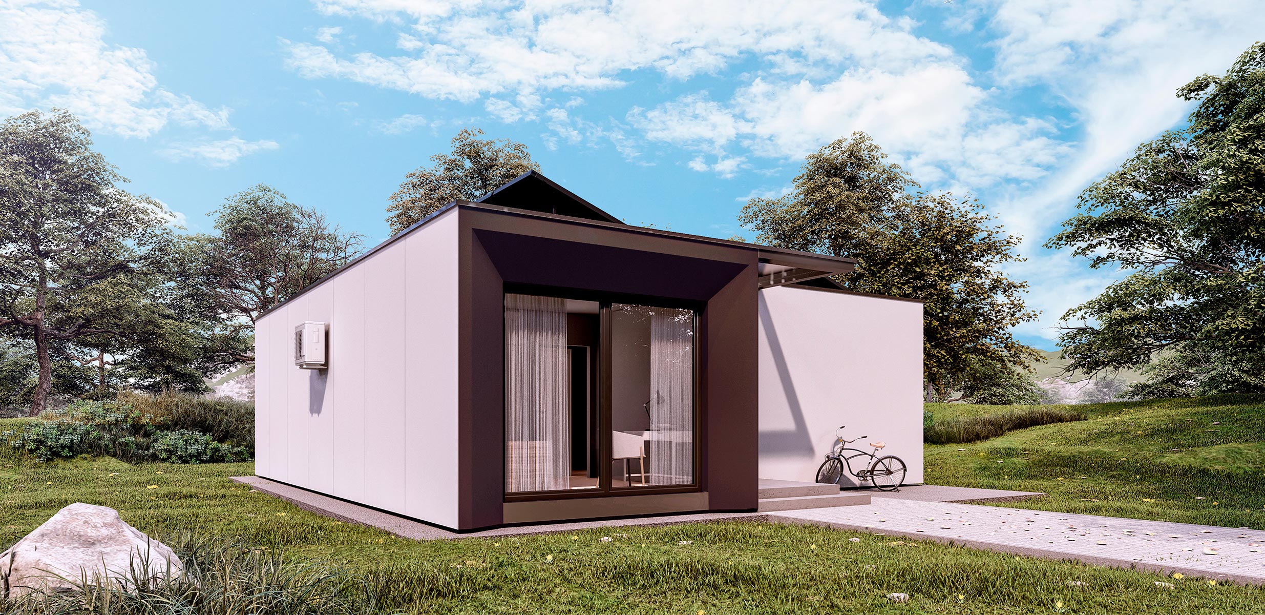 Dom modułowy m04 - domy modułowe Lublin